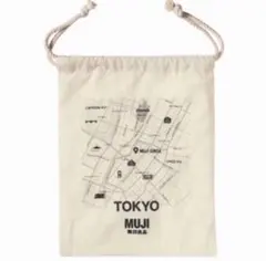 ★無印良品　MUJI 東京限定巾着　新品★のサムネイル