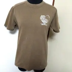 DRUG STORE'S 半袖 ラメTシャツ カーキ綿100のサムネイル