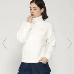 GAP リラックスリサイクル1/4スナップボタン ボアスウェット フリース S
