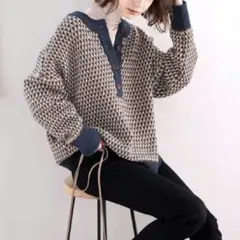 ⏰⚡️［週末セール］classicalelf ゆったりニット 2way L