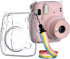 新品❤️Fujifilm instax mini 11 カメラケース 首掛け付き