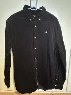 Carhartt コーデュロイ長袖シャツ L 黒
