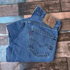 ビンテージ　古着　リーバイス505 バギー　デニムジーンズ　W29L34