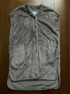 【試着のみ】WARMY ロングベスト フリースベスト スモーキーピンク
