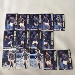 U-23 日本代表 トレーディングカード ポテトチップス　14枚セット