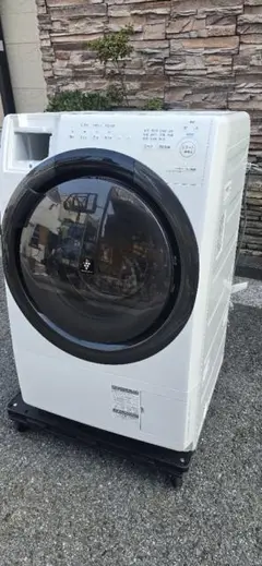 SHARP ES-S7H-WR 2023年製 美品 設置オプション付 2023年製】 SHARP シャープ ES-S7H-WRドラム式洗濯乾燥機 右開き