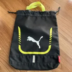 PUMA シューズバッグ 巾着袋 옐로우