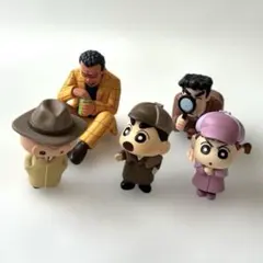 クレヨンしんちゃん ガチャガチャ 名探偵しんちゃん コンプセット