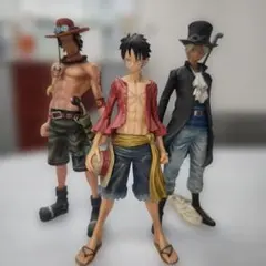 【三兄弟】ワンピース ルフィ　エース　サボ フィギュア