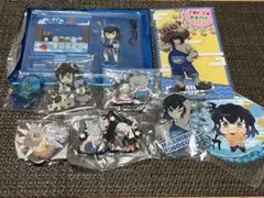 鬼滅の刃　伊之助　アクスタ　缶バッジ　ラバスト　セット　バラ売り不可