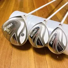 美品】ヨネックス フィオーレ 2023 レディース ウッド3本セット L