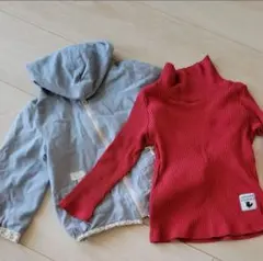 ビケットクラブ リバーシブルウインドブレーカー 90cm