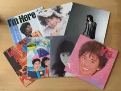 邦楽レコードまとめ 約30枚 松田聖子 中森明菜 昭和歌謡・シティポップ