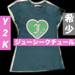 【希少/USA製】ジューシークチュール Y2K ロゴプリントTシャツ Pサイズのサムネイル