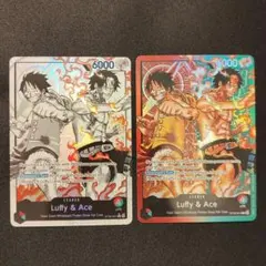 美品 ミラバト ワンピース ルフィ ロー 懸賞金 プロモ 2枚セット