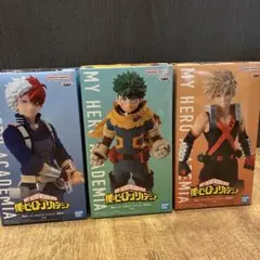 僕のヒーローアカデミア フィギュア 3体セット　ナムコ
