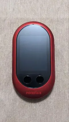 【未使用・美品】POCKETALK W 翻訳機 レッド