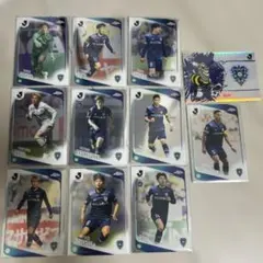 Topps Chrome Jリーグ アビスパ福岡カードコンプリート11枚セット