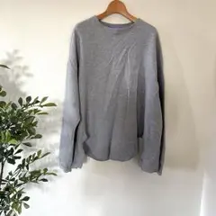 weegs グレー 長袖カットソー　トレーナー　スウェット
