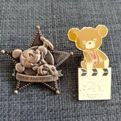 ディズニーストア 25周年記念　ピンバッジ