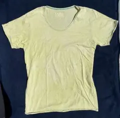 Ouky オーキー Classic V Neck 古着 Tシャツ グリーン系 Lのサムネイル