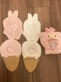 うさぎアイスマイメロエンジョイアイドルシリーズコスチュームぬい服ピンクまとめ売り
