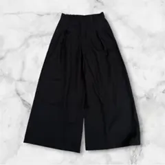 00s風black wide スラックス archive フレアパンツ