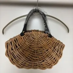anuans エコレザーコンビカゴバッグ （BEIGE） - メルカリ