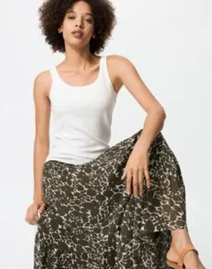 ユニクロ　エアリズムコットンブラタンクトップ　ホワイト　Lサイズ