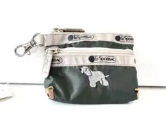 レスポートサック　ブリード オブ ドッグ　2段コインケース　ポーチ