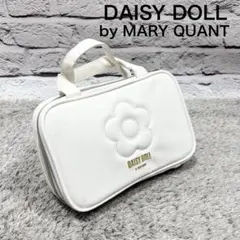 DAISY DOLL by MARY QUANT メイクポーチ レザー ホワイトのサムネイル