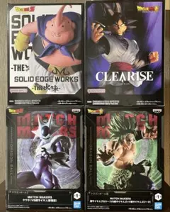 ドラゴンボール 魔人ブウ ブロリー クウラ ブラックゴクウ まとめ売り 未開封