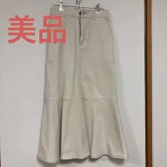 ハニーズ★COLZA★白★アイボリー★マーメイドロングスカート★Sサイズ★美品