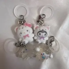 サンリオキャラクター めじるしアクセサリー シナモンクロミハローキティ