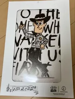 PEACEMINUSONE A3 ポスター ピースマイナスワン　トイストーリー PEACEMINUSONE Toy Story A3 POSTER 新品未開封 - メルカリ