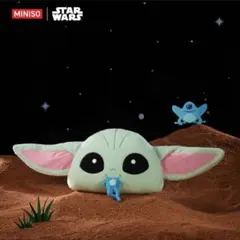 日本未発売】MINISO スターウォーズ グローグー クッション タグ付き