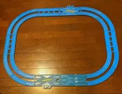 プラレール　線路セット　複線ポイントレール　自動クロスポイントレール
