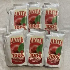 【特価】 果汁100% 秋田県産 りんごジュース 6パック 【訳あり】のサムネイル