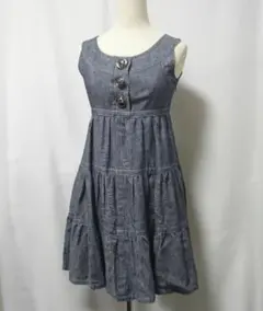 バーバリーブルーレーベル リネン ワンピース 36