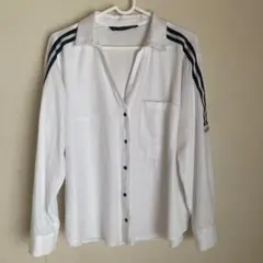 ZARA BASIC ホワイトシャツ 長袖