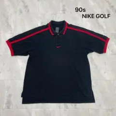 ナイキゴルフ ポロシャツ 半袖 センターロゴ ヴィンテージ ドライフィット