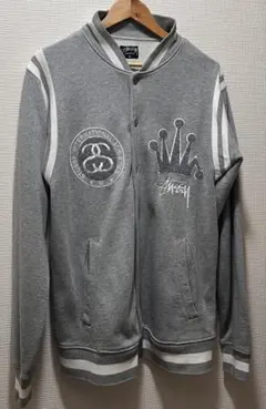old stussy スタジャン　バックロゴ　　グレー 2026年最新】old stussy スタジャンの人気アイテム - メルカリ