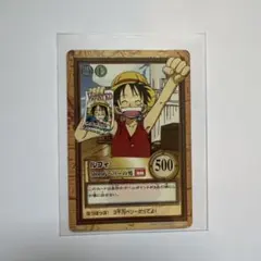 ONE PIECE カードゲーム ルフィ 3000万ベリーの男 - メルカリ