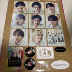 timelesz FAM ステッカー トレカセット