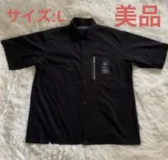GU × UNDERCOVER 半袖ワークシャツ　ブラック　サイズL 美品