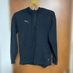 PUMA プーマ ハーフジップ パーカー ブラック メンズ