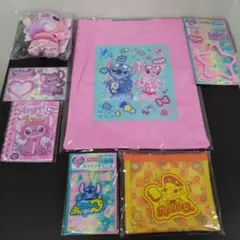 Happyくじ スティッチ Colorful Kawaii ７点セット