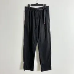 Gramicci　グラミチ　イージーパンツ　ロゴ　ブラック　黒　ベルト