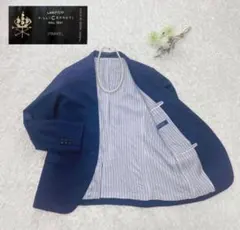 LANIFICIO F.LLI CERRUTI テーラードジャケット 濃紺　Sのサムネイル
