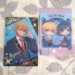 推しの子　星野アクア メタリックポストカード　2枚セット